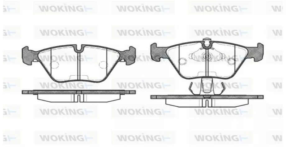 Колодки Woking P370315