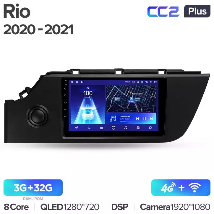 Teyes CC2 Plus Kia Rio 2020-2022 3gb+32gb
