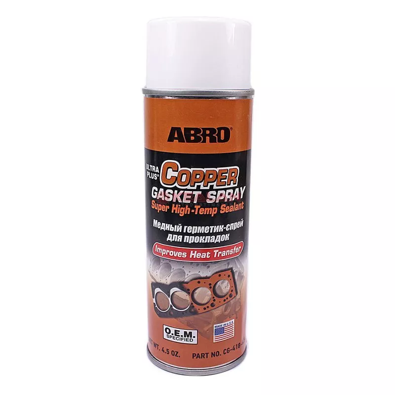 Герметик-спрей медный ABRO CG418R