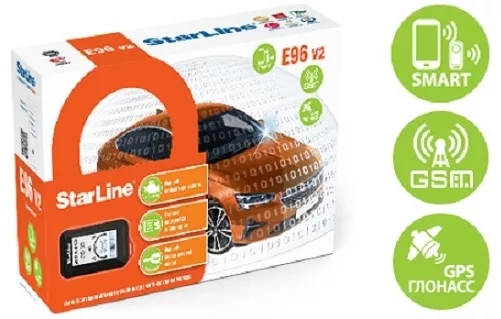 Автосигнализация StarLine E96 BT GSM/GPS с обратной связью