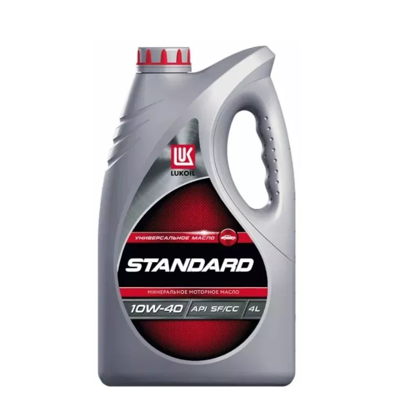 Моторное масло Минеральное ЛУКОЙЛ STANDART 10W-40 4 л