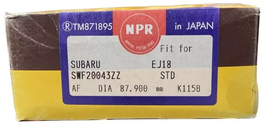 NPR поршневые кольца SWF20043ZZ STD