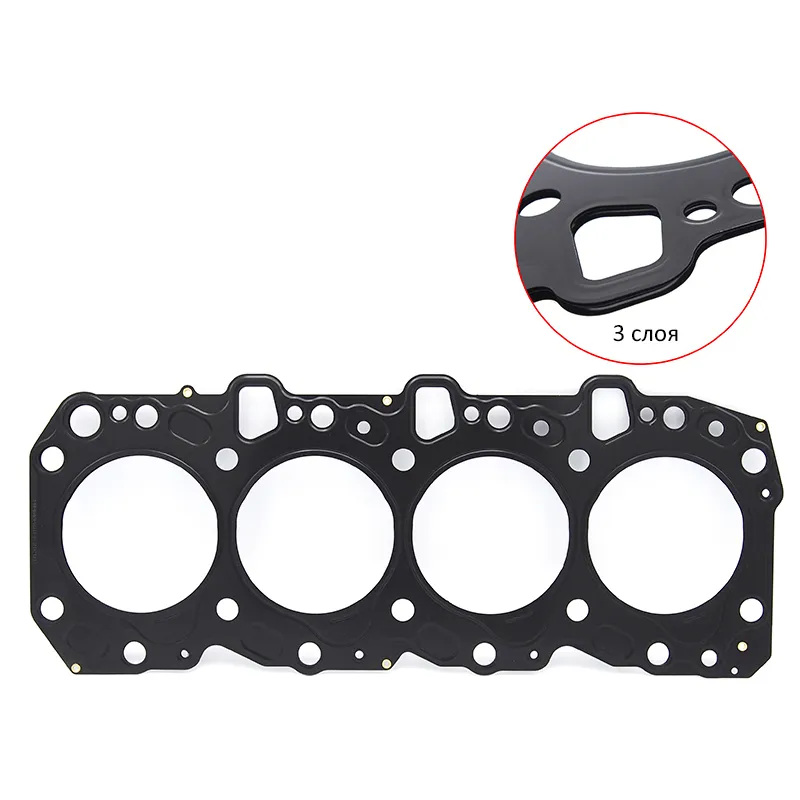 Прокладка ГБЦ TOYOTA 4RUNNER/HIACE/HILUX/SURF/LAND CRUISER 1KZ-TE 93- (MARK 1) (металл)