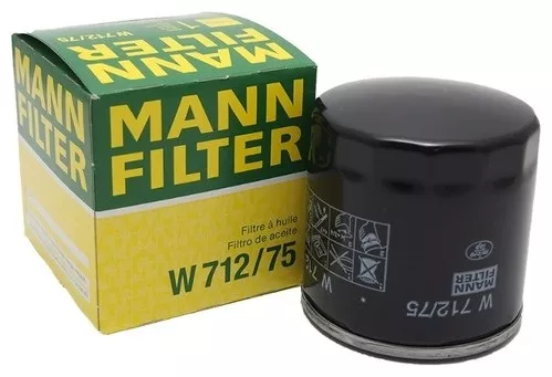 MANN-FILTER масляный фильтр W712/75