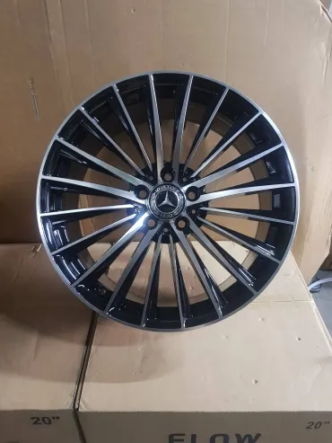 REW Mercedes Benz FBX149-9 8.5x19/5x112 D66.56 ET40 4 диска черный, серебристый