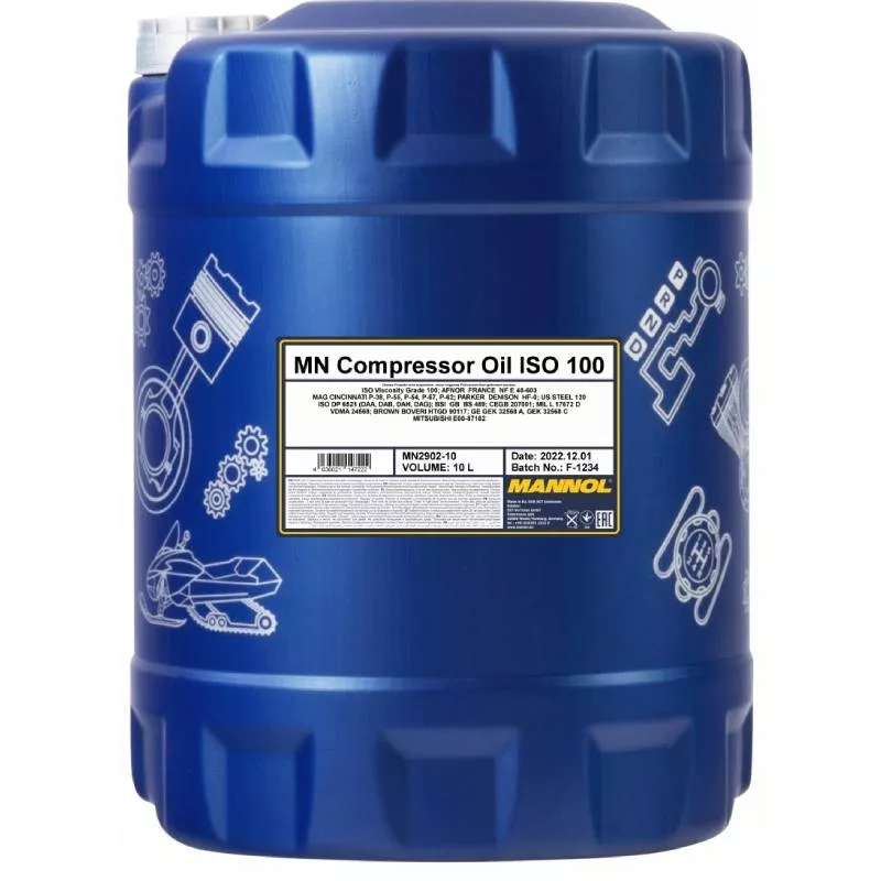 MANNOL Compressor Oil ISO 100 10L