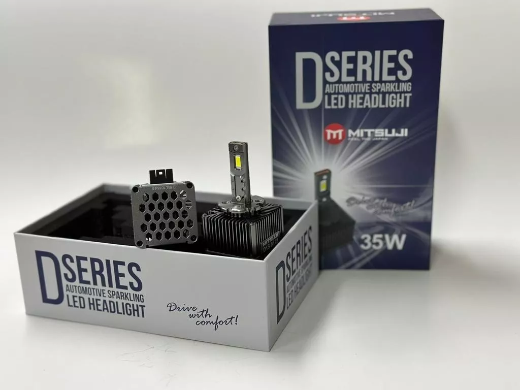 Автолампа Mitsuji LEDD1S светодиодная, 2 шт