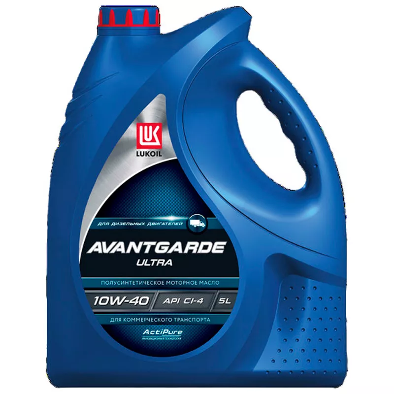 Масло моторное полусинтетическое ЛУКОЙЛ AVANTGARDE ULTRA 10W-40 5 л