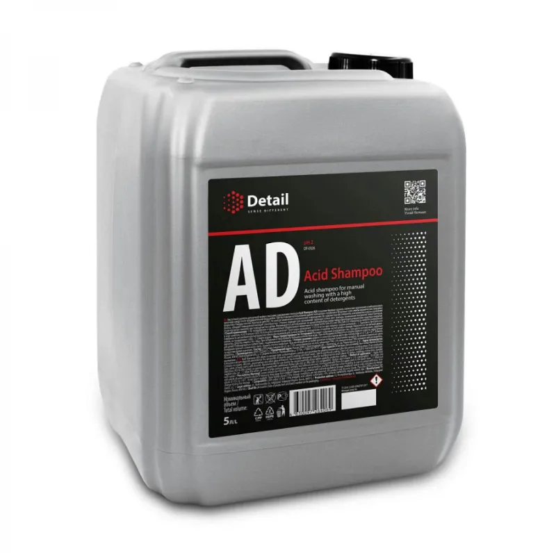 Кислотный шампунь Detail AD "Acid Shampoo" 5 л