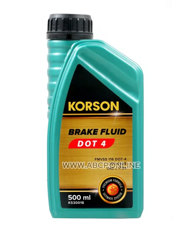 Жидкость тормозная BRAKE FLUID DOT 4 0.5 л.