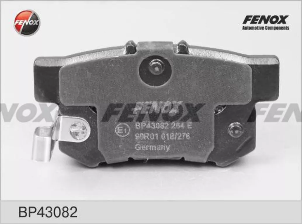 Колодки FENOX задние BP43082 4 шт