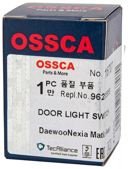 OSSCA концевик 16707 Daewoo, Chevrolet Nexia, Lanos, Lacetti