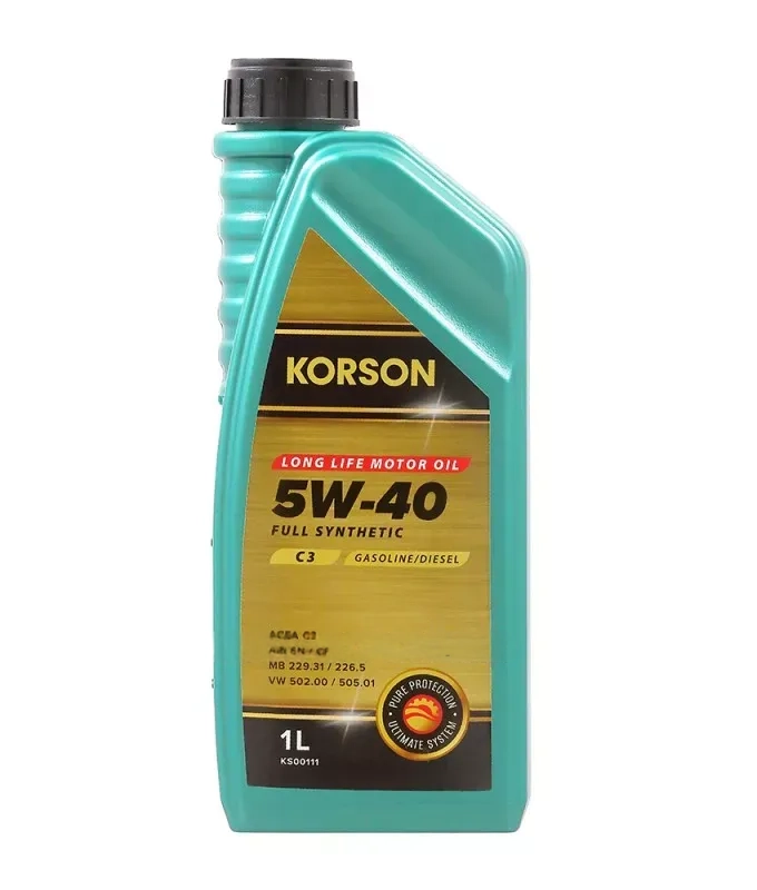 Мотор майы KORSON FULL SYNTHETIC 5W-40 C3 1л