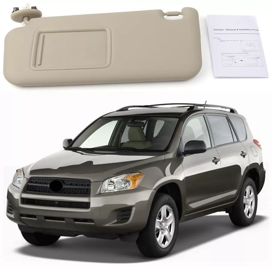 Солнцезащитный козырек Rav 4 левый бежевый