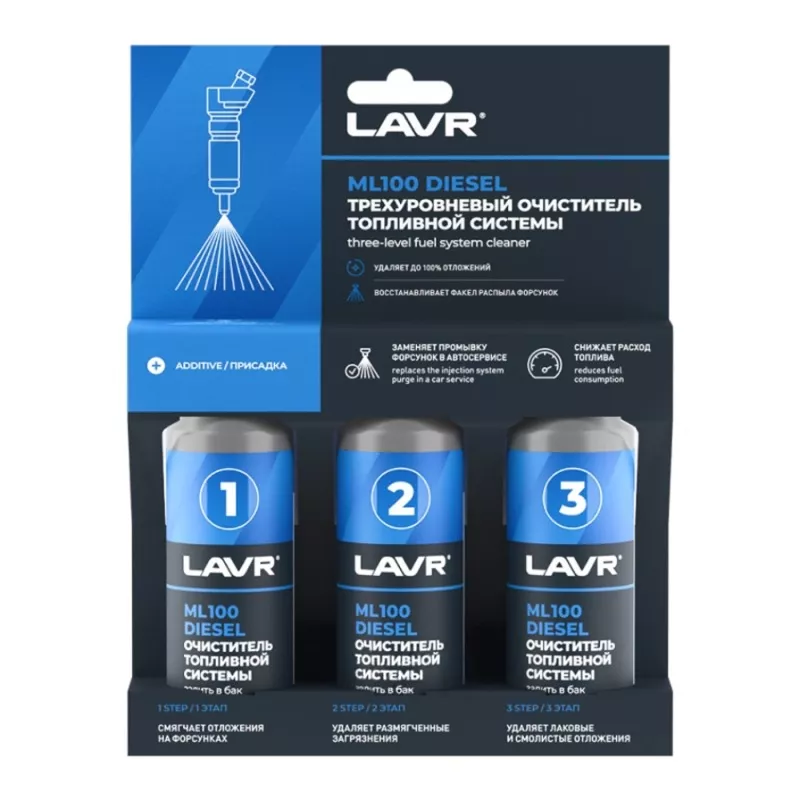 Очиститель топливной системы LAVR Ln2138 Diesel 1 л