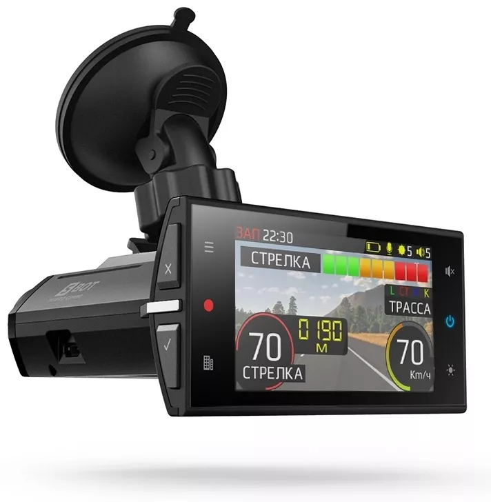 Видеорегистратор SilverStone F1 Hybrid S-Bot черный