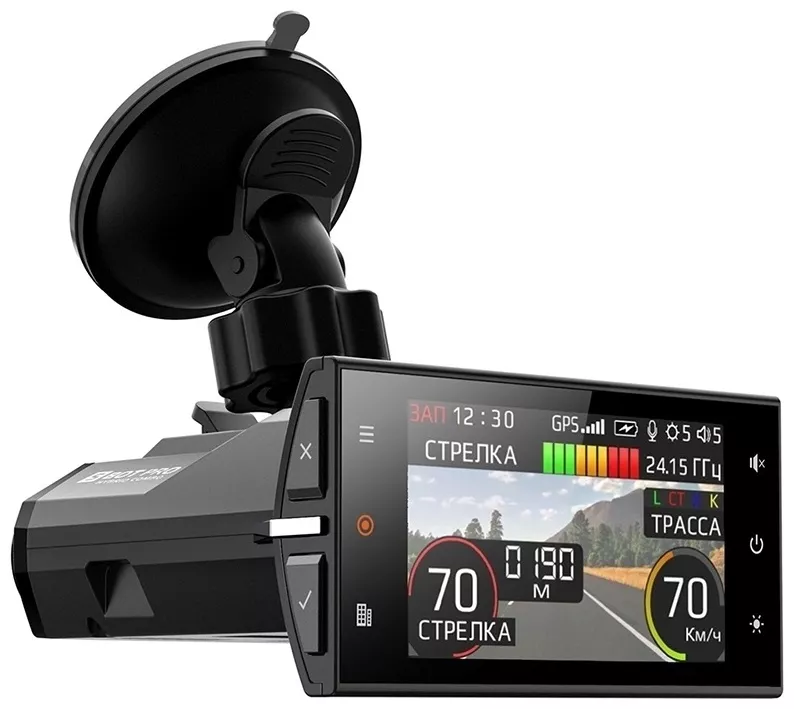 Видеорегистратор SilverStone F1 Hybrid S-BOT Pro черный