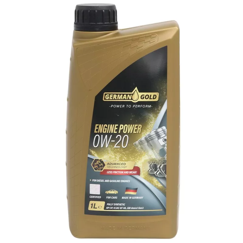 Масло моторное синтетическое German Gold 0W-20 Engine Power 1 л