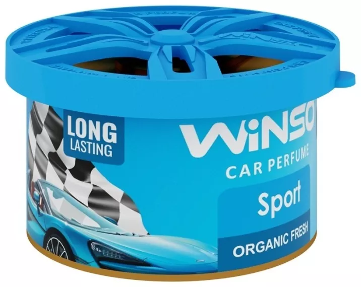WINSO ароматизатор эко-волокно 384620 Ароматизатор Organic Fresh Sport