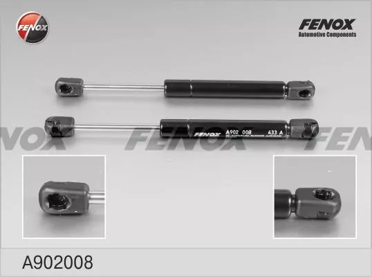 FENOX A902008 упор крышки багажника для Mazda 3 2003-2009 черный