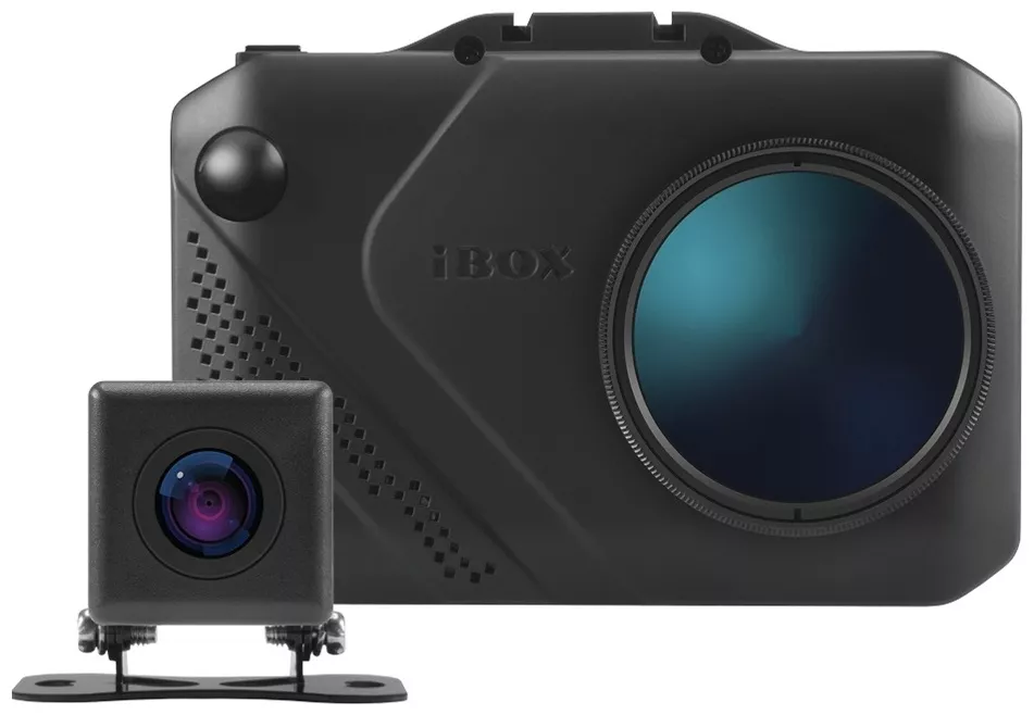 Видеорегистратор iBOX Nova LaserVision WiFi Signature Dual черный