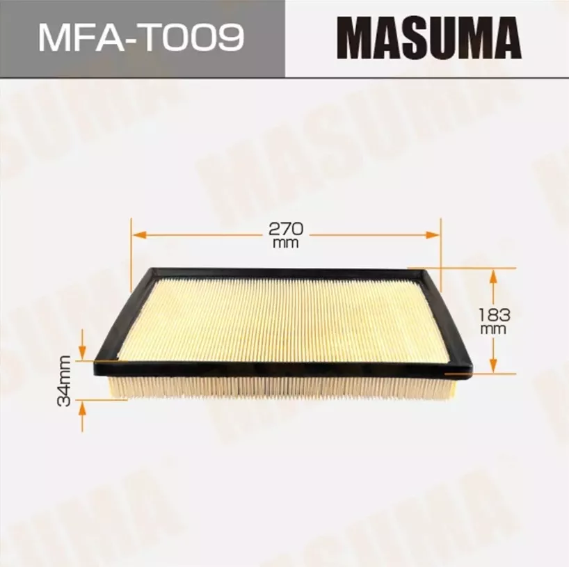 MASUMA воздушный фильтр MFA-T009