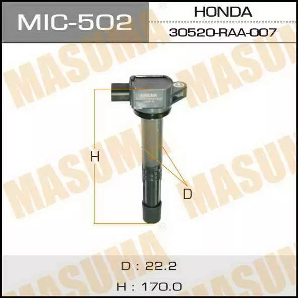 Катушка зажигания MASUMA MIC-502
