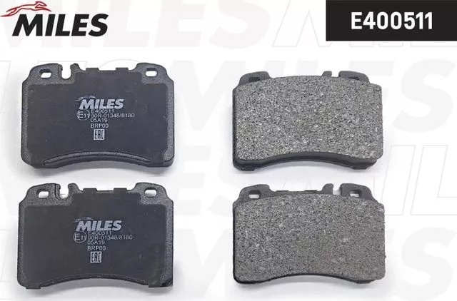 Колодки MILES передние E400511 4 шт