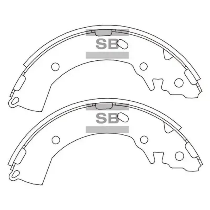 Колодки тормозные зад HYUNDAI SOLARIS 10-17/ GETZ 02-11