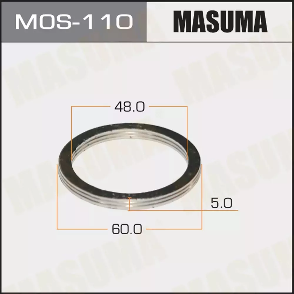 MASUMA кольцо глушителя MOS-110