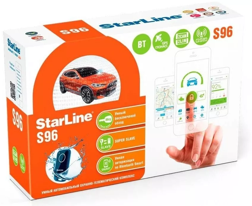 Автосигнализация StarLine S96 v2 BT GSM-GPS