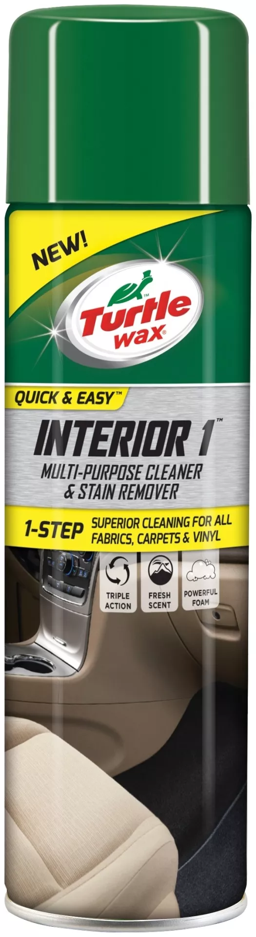 Turtle Wax очиститель для пластика, для текстильной обивки FG6478 0.5 л