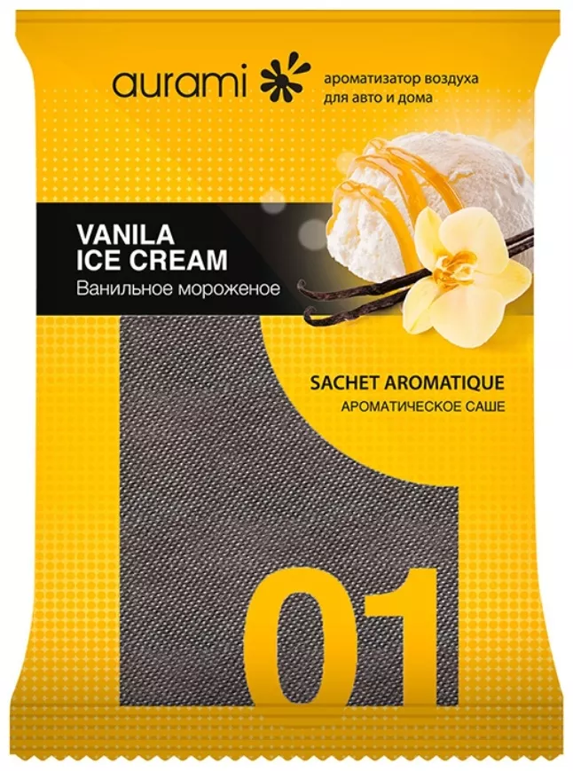 AURAMI ароматизатор эко-волокно HAN-01 Vanilla Ice Cream