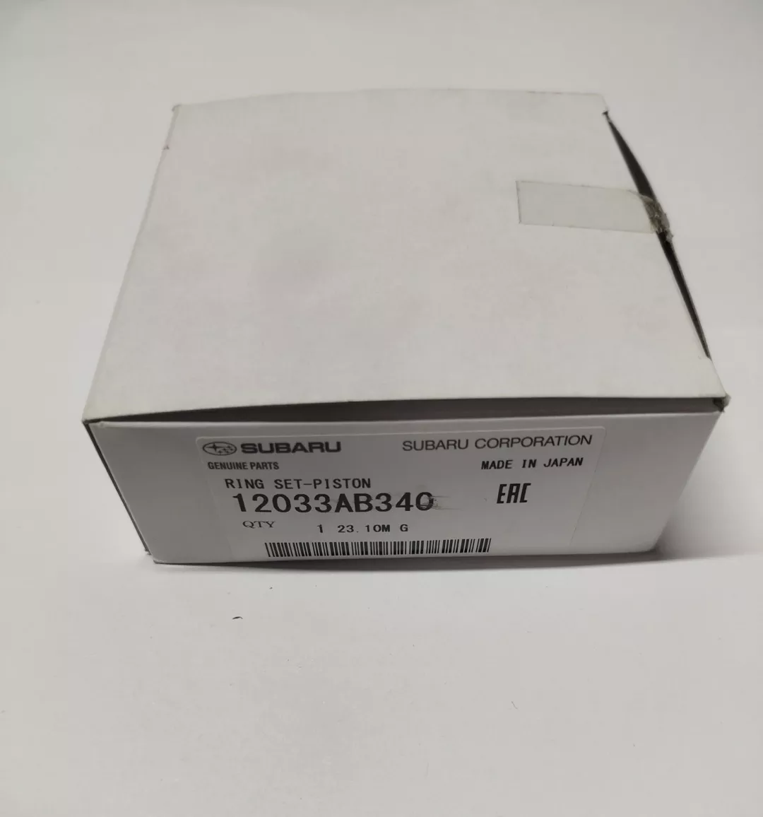 Subaru кольца поршневые 12033AB340