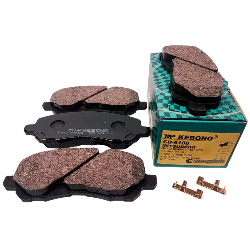 Алдыңғы kebono cd6108 тежегіш жастықшалары