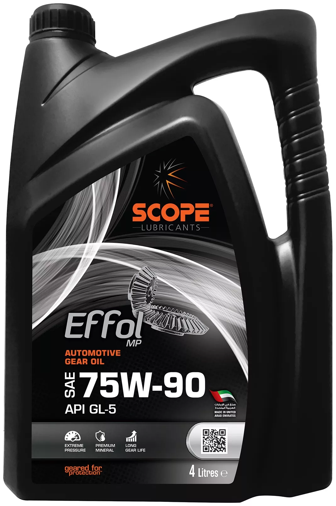 Масло синтетическое трансмиссионное Scope Effol 75W-90 GL-5 4 л