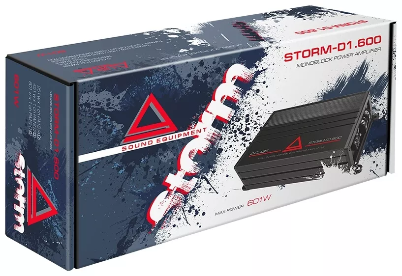 Автомобильный усилитель AurA STORM-D1.600