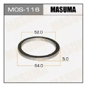 MASUMA кольцо глушителя MOS-116
