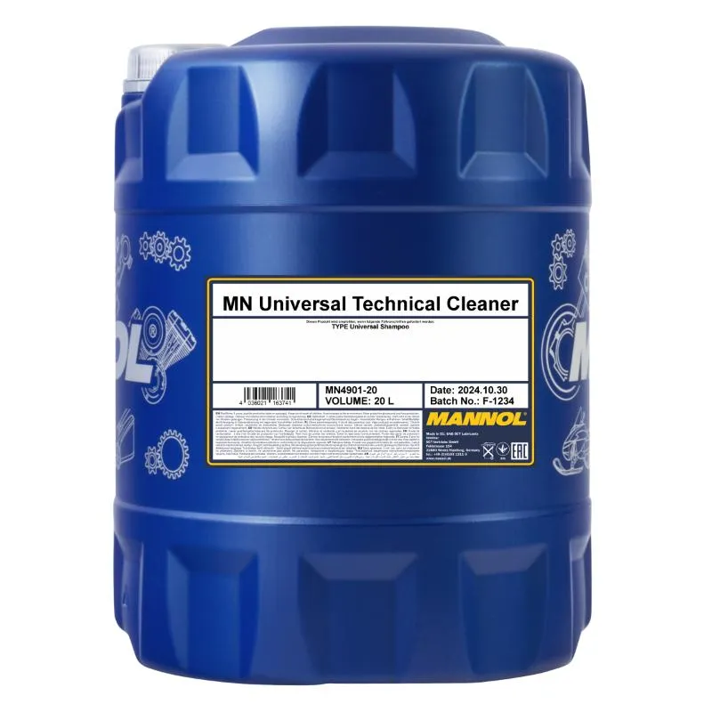 Универсальный Очиститель-Концентрат MANNOL 4901 Universal Technical Cleaner 1:50 20 л