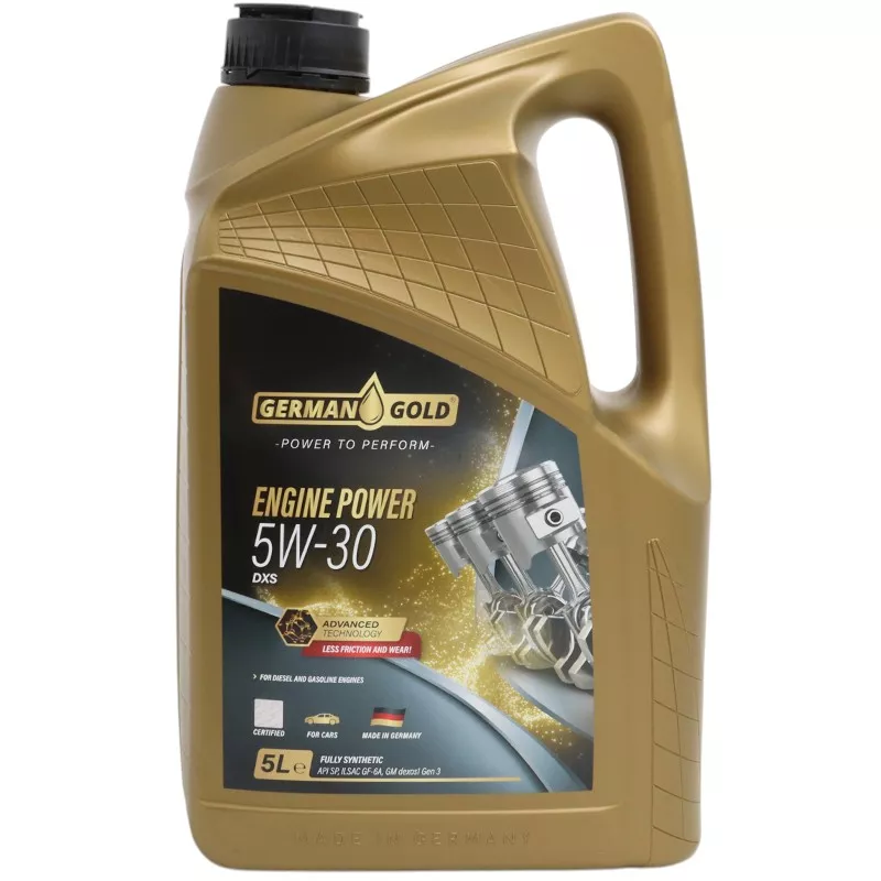 Масло моторное синтетическое German Gold 5W-30 DXS Engine Power 5 л
