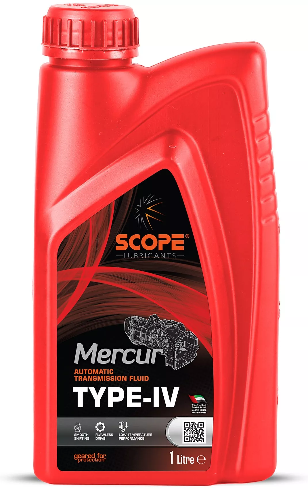 Масло полусинтетическое трансмиссионное Scope Mercur ATF TYPE IV 1 л