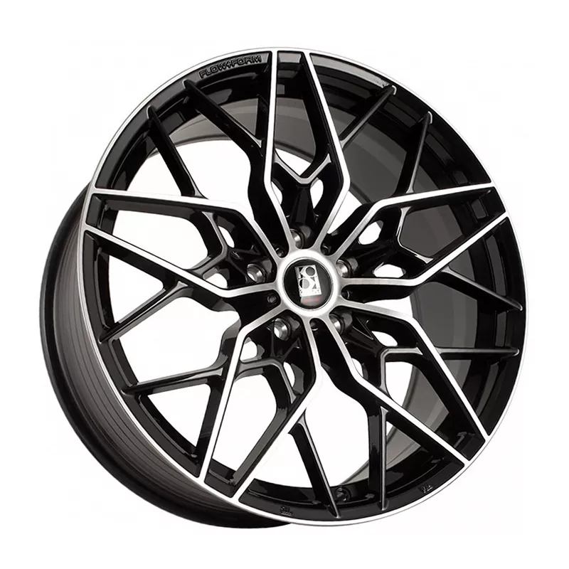 KOKO FF010 8x18/5x112 D66.45 ET38 черный, серебристый
