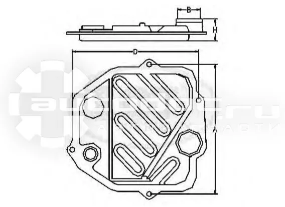SCT трансмиссионный фильтр SG 1045