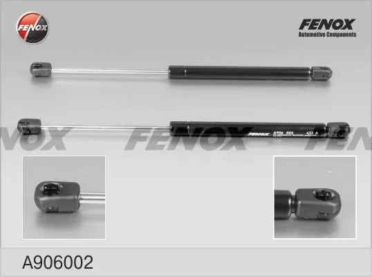 FENOX A906002 упор крышки багажника для Audi 100, A6 1991-1997 черный