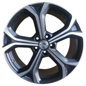 REW FBX280-20 8.5x20/5x120 D62.5 ET43 4 диска графит