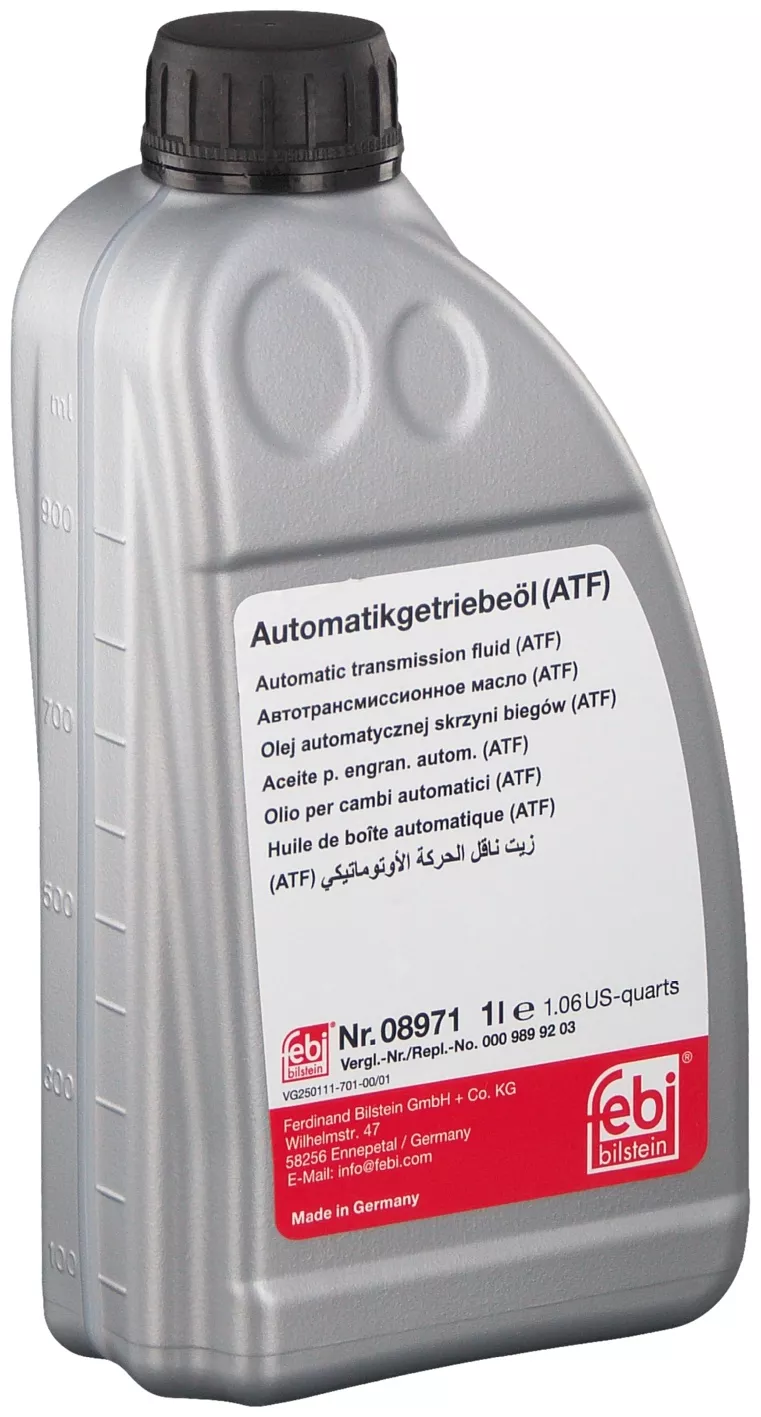 Febi гидравлическая жидкость 08971 Automatikgetriebeöl (ATF) 1 л