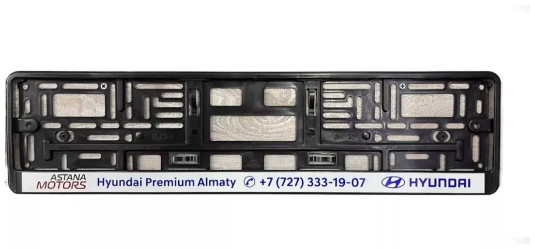 Рамка для номера ABS 13578 черный