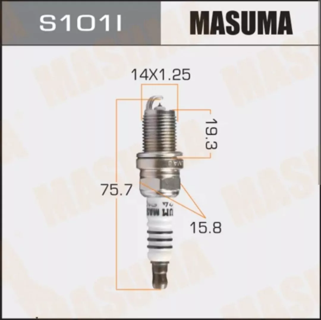 Свеча зажигания MASUMA S101I