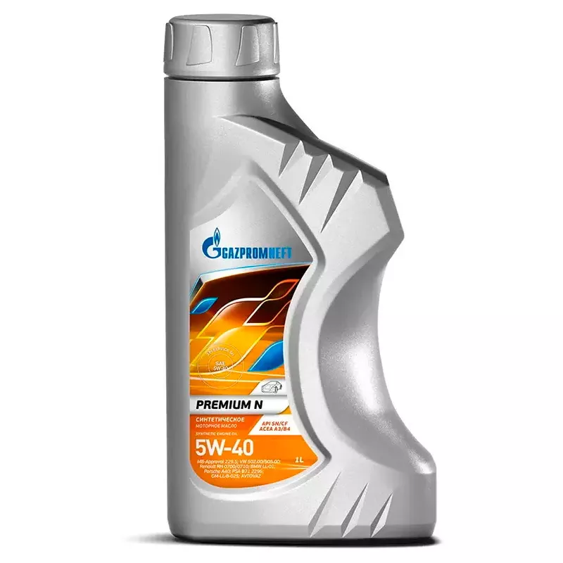 Масло моторное Gazpromneft Premium N 5W-40 API SN/CF 1 л
