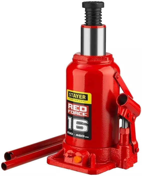 STAYER домкрат бутылочный Red Force 43160-16_z01 16 т